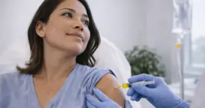 Wellness injection treatment for stress relief and mood support at a medical spa